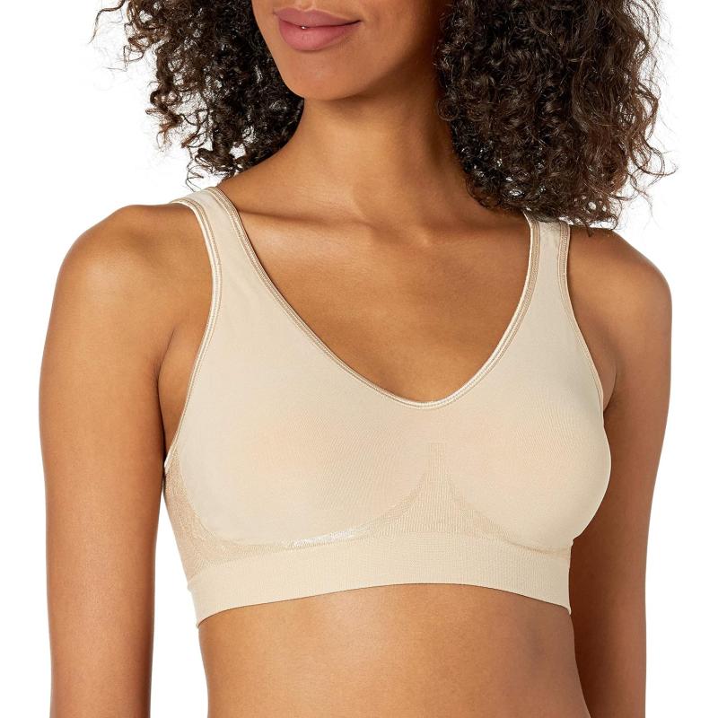 Bali Women’s Comfort Revolution Wirefree Bra With Smart Sizes Bra Multi Bali