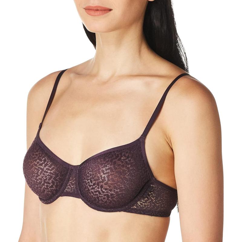 Dkny Womens Modern Lace Unlined Demi Bragraphite Bali 2006